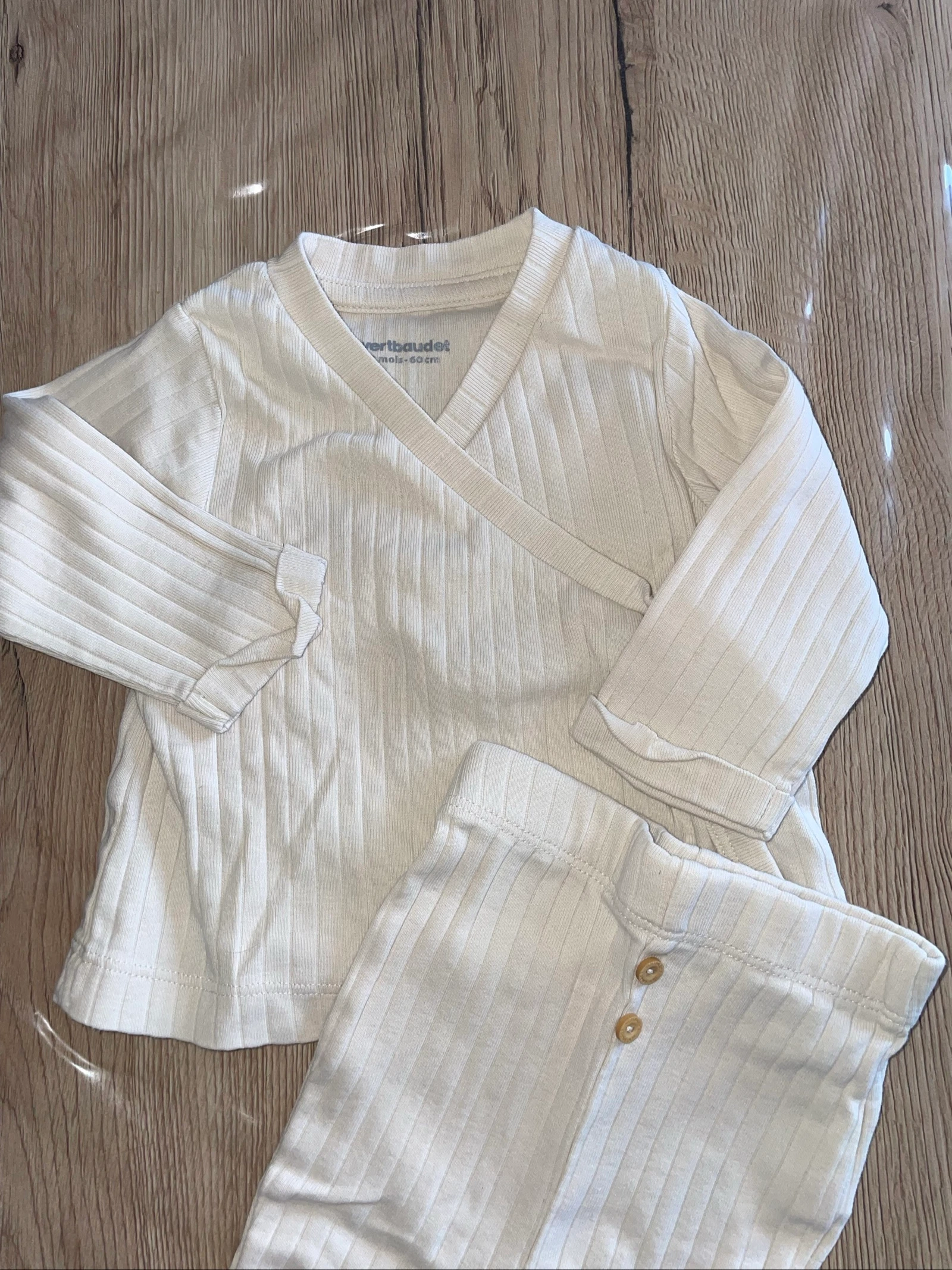 Conjunto de 3 meses 60 cm Verbaudet – photo 3